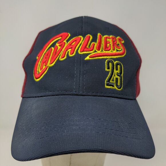 Cleveland Mens Strapback Hat OSFA Multicolor Cleveland Cavaliers Embroidered - Picture 2 of 12